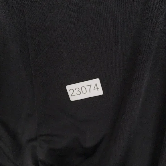 Chicos Pants Womens XL Black Pull On Stretch Straight Leg Acetate Blend Travel - Picture 16 of 16